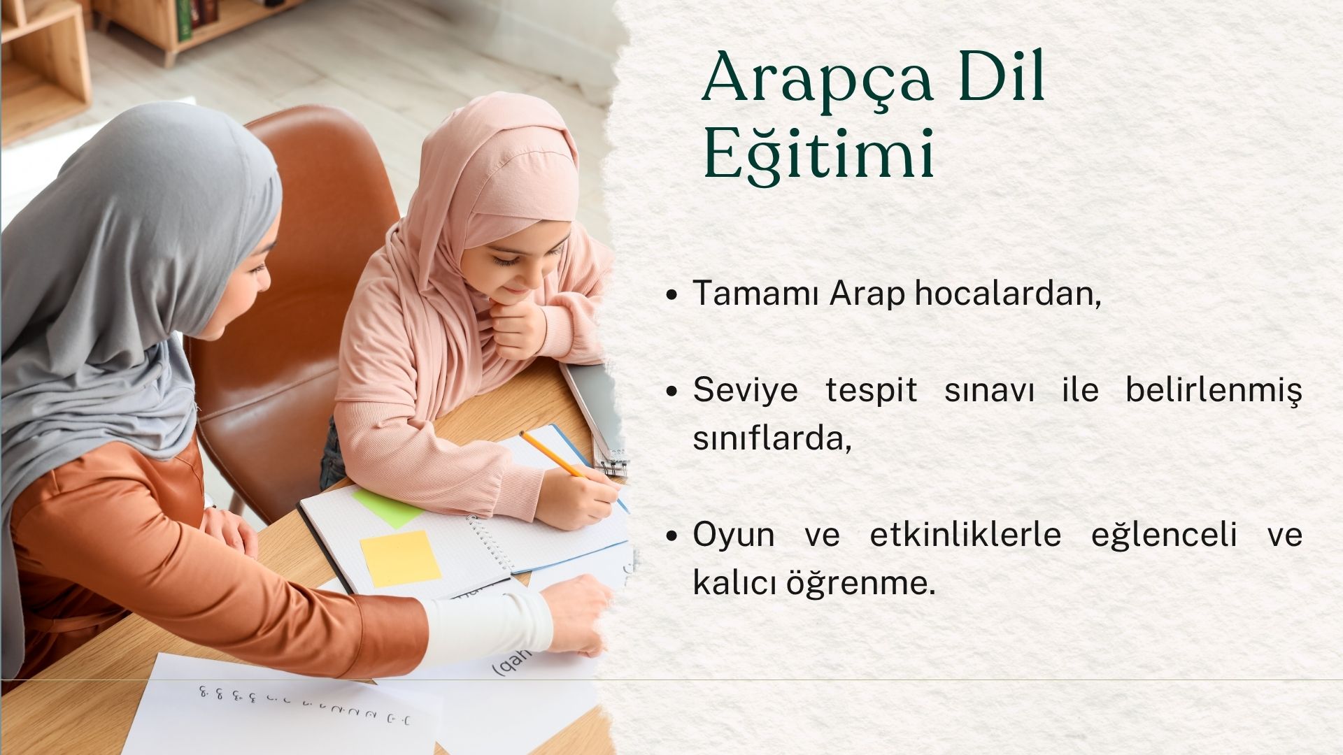 Arapça Dil Eğitimi