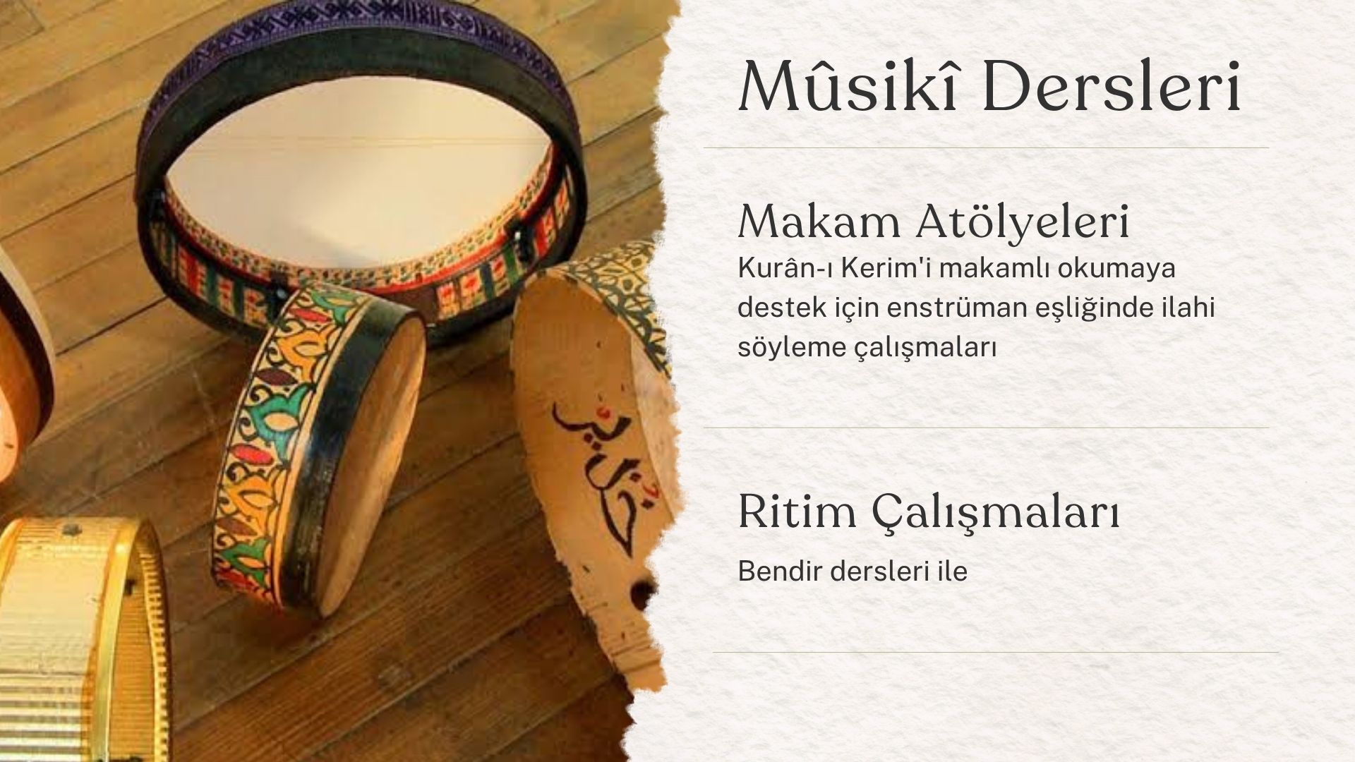 Mûsikî Dersleri